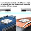 Heavy Duty Aluminum Alloy Car Roof Mounting System Secure High Speed Stability With 66LB Magnets For Mobile Internet Equipment