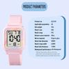 Alarm Clock Student Wrist Watch Luminous Digital Electronic Wristwatch  for Boys Girls