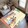 Dogs Refrigerator Adventure Carpet Design for Decorate room Study room Entryway Hallway Anti-slip Rug Office home decor