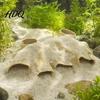 Accessoires d'Aquarium Cachette Grotte sous Gravier Tunnel Aspect Naturel Décor Écologique pour Betta Guppy Crevette Petit Cichlidé