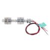 Float Switch Water Level Sensor 100mm Low Pressure Stainless Steel Double Ball Float Switch Sensor 0‑110V