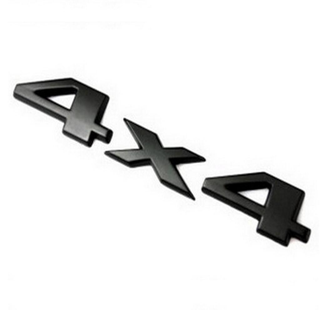 Tailgate Insert Letters 3D Raised Car Letter 4X4 Sticker with Adhesive Tape