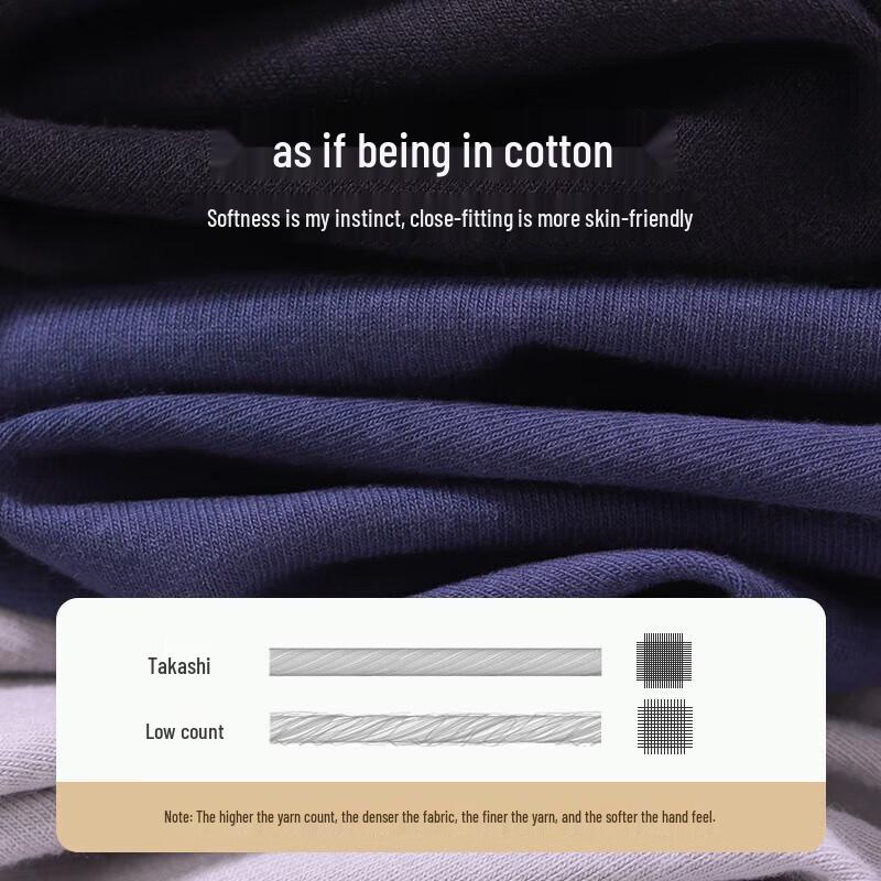 SEPTWOLVES Men's Breathable Cotton Briefs 4-Pack