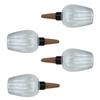 Transparents Plant Watering Globes for 14 Days Automatic Irrigation Adjustable Flows Leakproof Wide Mouthes Easyly Fill