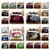 Duvet Cover Set Football Fashionable Quilt Covers Fashion Home Bedclothes 2/3 Pcs King Single Size Luxury Bedding Suit