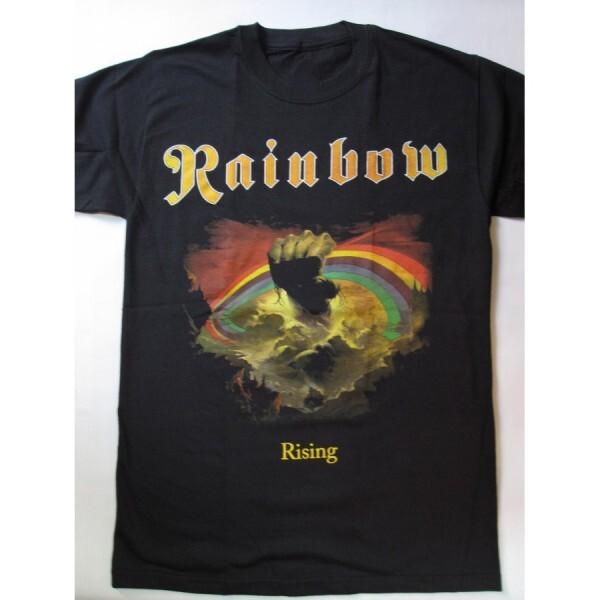 Rising Ritchie Blackmore Rainbow Shirt Classic Black Unisex S-4XL Unisex T-Shirt S