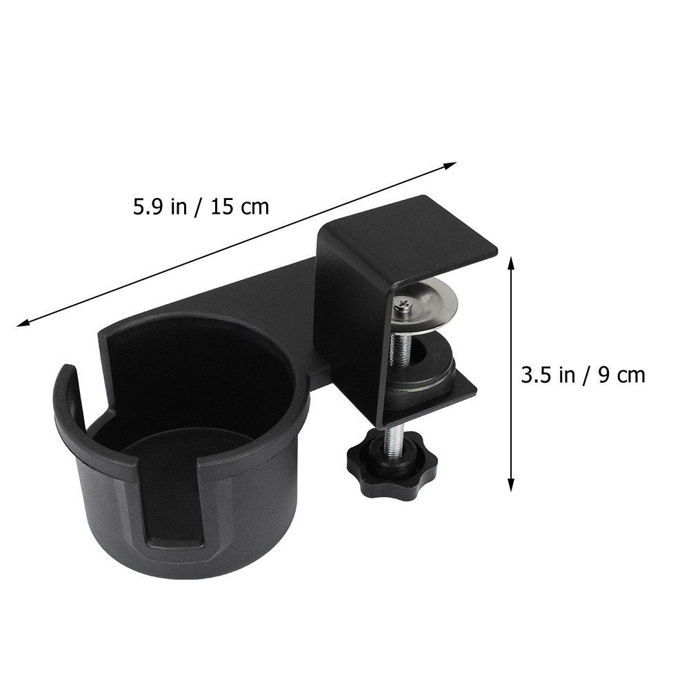 Desk Side Holder Clip Rotary Cup Support For Water Bottle Can Cup Fixing Stand Non-Slip Base Tabletop Supplies Beverage Holder other