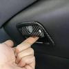 2x Carbon Fiber Copilot Storage Box Handle Cover Trim For Toyota Camry 2018-