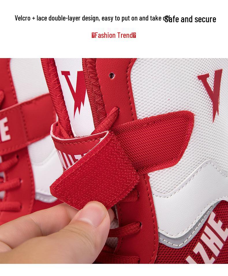 Men's Professional Boxing and Wrestling Shoes