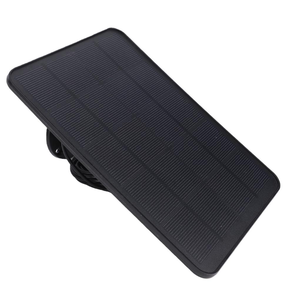 10W Solar Panel Charger Monocrystalline Silicon Type C USB Solar Panel for Security Camera Video Doorbell