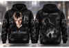 Resident Evil Leon S. Kennedy 3D Full Print Double Sided Hoodie Game Character Portrait Unisex Casual Streetwear Sweatshirt