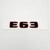 2024 New style Two tone Letters Numbers Emblem E43 E53 E63s for Car Fender Trunk Rear W212 W213 W214 Sticker Logo Accessories