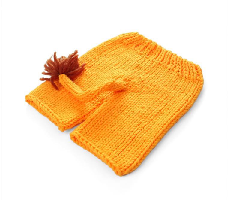 Baby Lion King Costume: Orange Lion Outfit with Props for Children's Photography