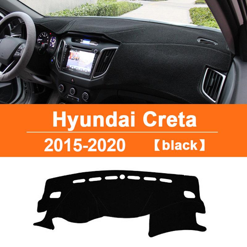 For Hyundai Creta ix25 2015-2018   Car dashboard Avoid light pad trument platform desk cover Mats Carpets Accessories