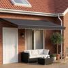 Electric Retractable Awning Anthracite 4 x 2 m