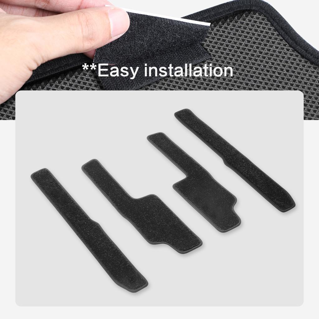 For Toyota Land Cruiser Prado 2025 250 J250 LC250 Car Threshold Protection Pad 7 Seats Welcome Pedal Threshold Mat 4pcs/set