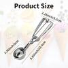 Multi-style Ice Cream Scoops Stainless Steel Dual-Purpose Fruit Watermelon Spoon Ball Scoop Kitchen Accessories Ice Cream Tools