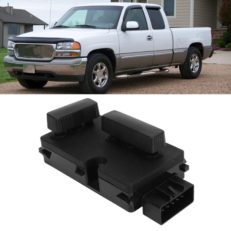 Car Power Seat Adjuster Recline Switch Front Left Right Driver Passenger Side Compatible for 1500 2500 12450166 12450254