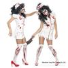 Women's Vampire Zombie Nurse Halloween Costume for Cosplay and Stage Performance