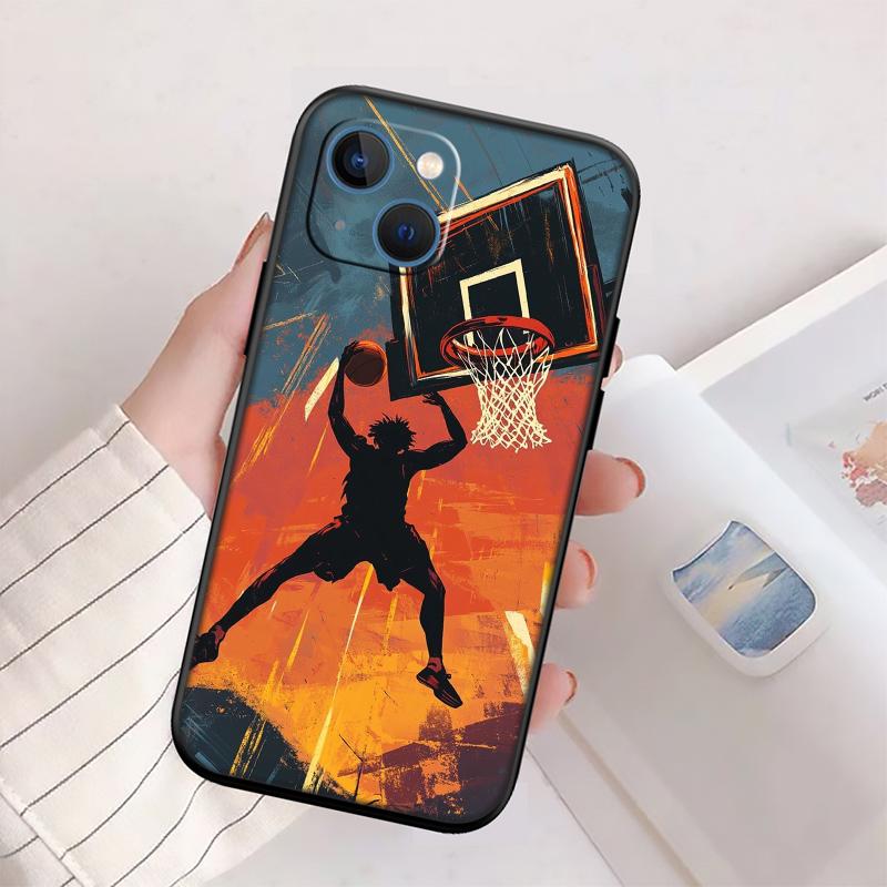 BH8 Basketball Art Shoot Shell Phone Case for Samsung Galaxy Note 10 20 S23 S24 S25 Ultra FE Plus Edge Lite A02S A35 A07 A17