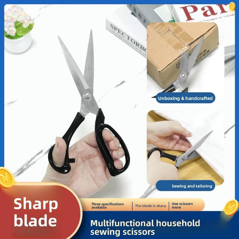 Sewing scissors, tailoring scissors, clothing scissors, large, medium and small size cutting, large scissors for cutting fabric, household use