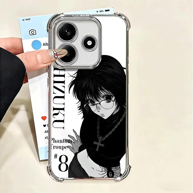 Hunter X-Hunters Shizuku Plating Phone Case For Xiaomi Poco X5 X6 X7 X8 Pro Max F8 Ultra F7 M8 M7 M5S Redmi 15C 15 14C 13C 13 X3