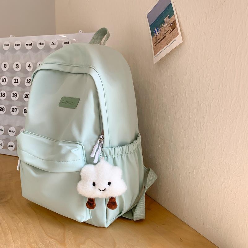 Schoolbag sweet wind girl out travel cute backpack light research spring outing small shoulders primary school students simple schoolbag