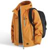 New Windbreaker Three-proof Outdoor Mountaineering Jacket Jacket Men and Women Loose Casual Hooded Jacket Couple