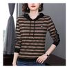 Navava Men NT1356 Casual STriped Long Sleeve Hoodie T shirT