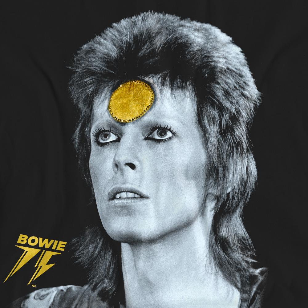 David Bowie Unisex Adult Golden Bowie T-Shirt