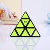 Black Version Speed Cube Puzzle Qiyi Qiming 3x3x3 Pyramid Professional Smoothly Twist Triangle Magic Cube Educational Toys 