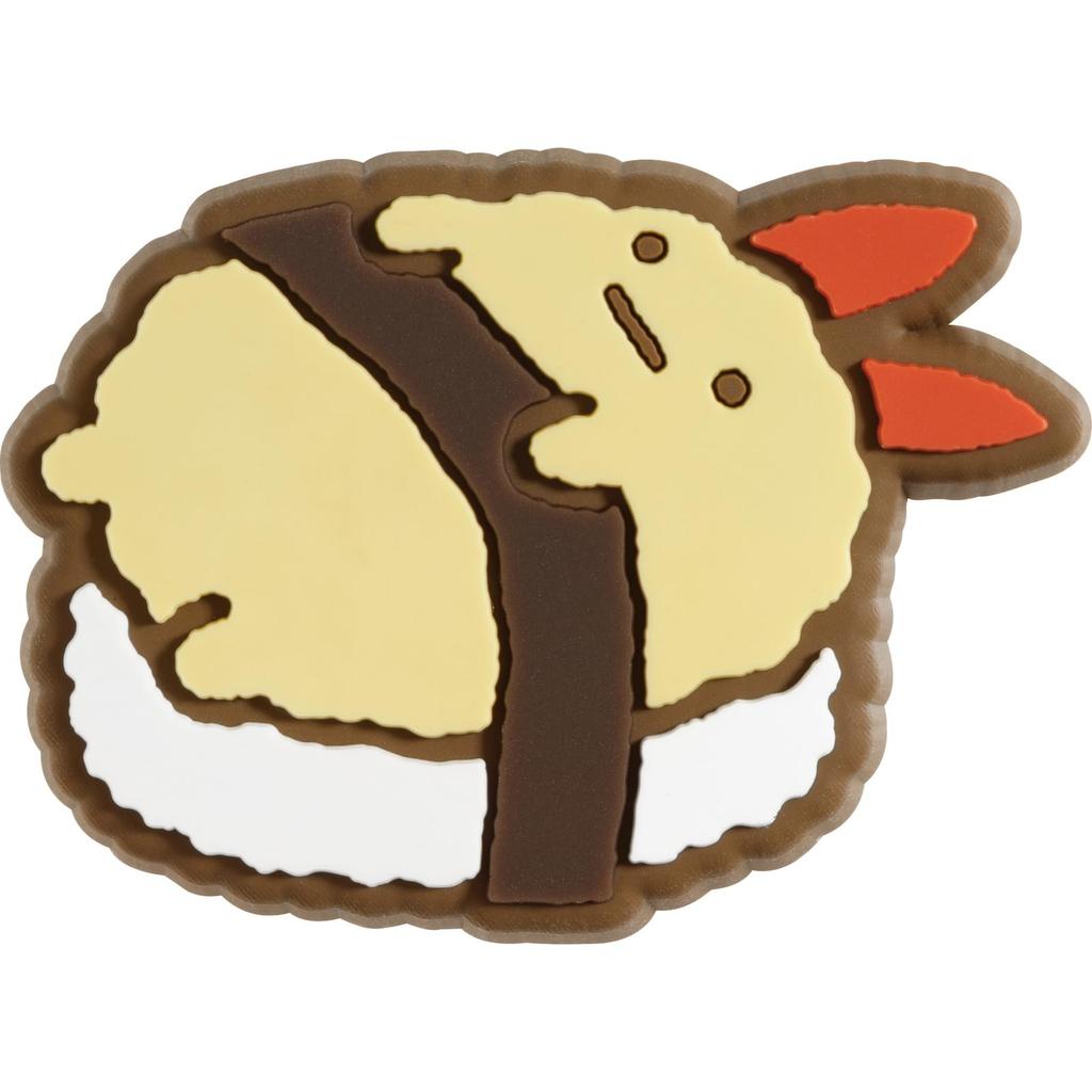 San-X Sumikkogurashi Sushi Magnet, Fried Shrimp Tail, AB37110, Approx. H90 X W65mm