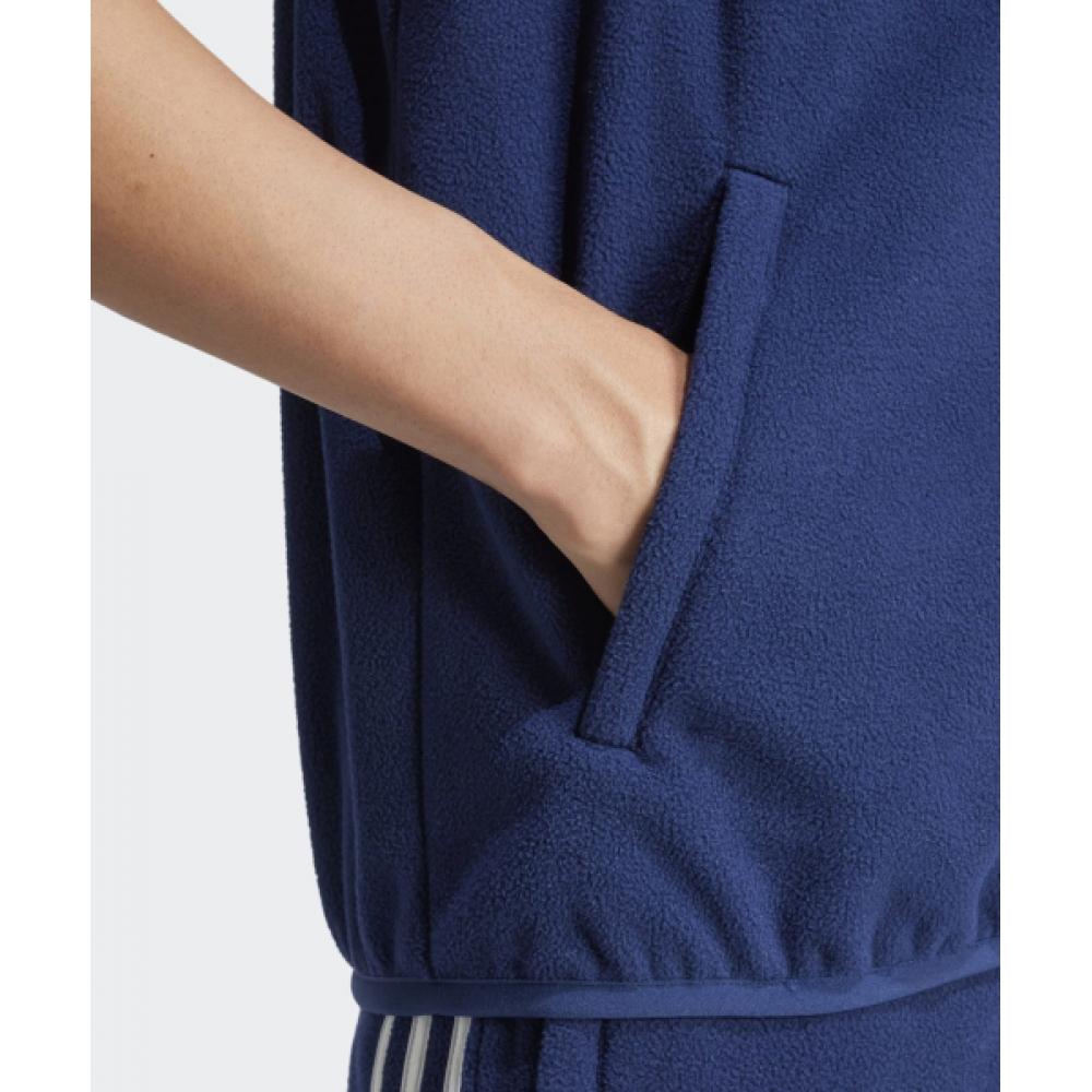 Adidas 3s Fleece Vest   Navy Iz2482