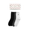 [26FW] Women's Petit Diamond Embroidered Mid-calf Socks 4-Piece Set JASS6F003BK