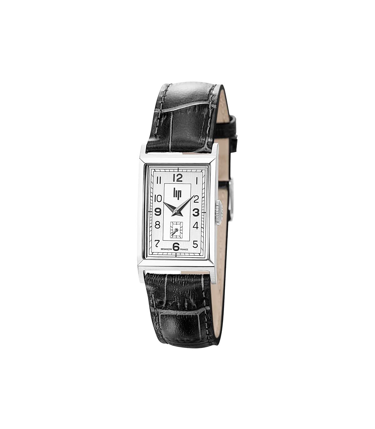 

Годинник Lip Churchill T18 Срібний Крокодил Темно-сіра Шкіра темно-сірий