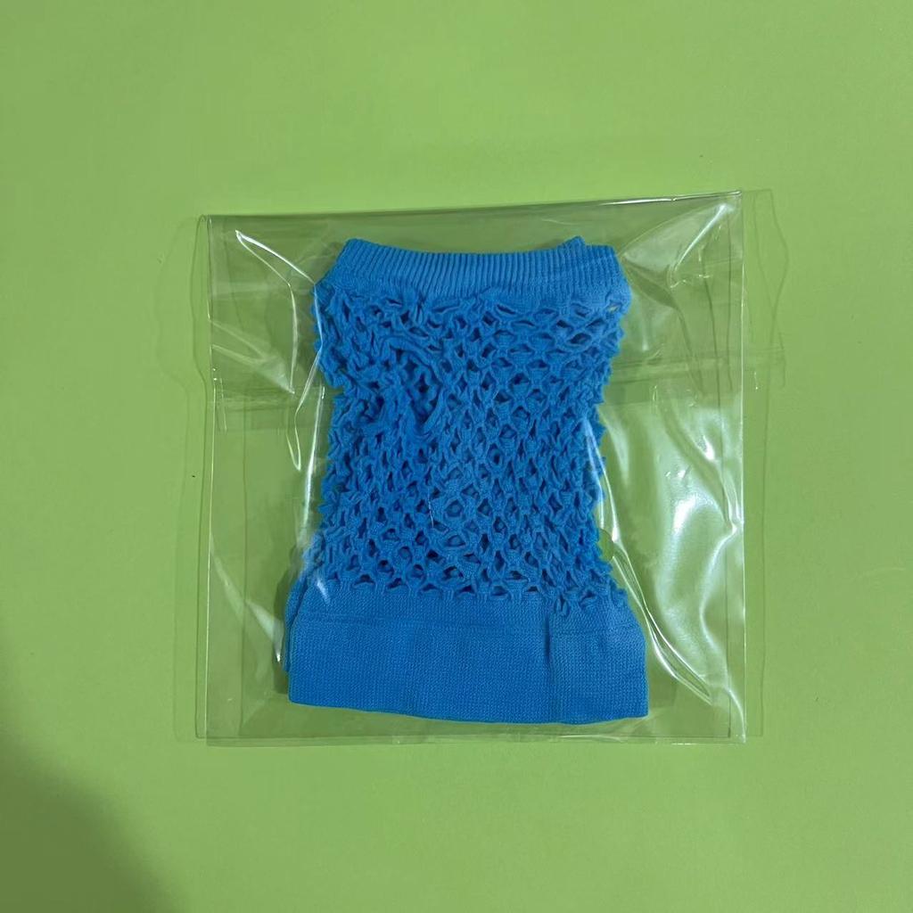 Short Fishnet Gloves Nightclub Multi-color Sexy Elastic Gloves Punk Mesh Gloves Hollow Fingerless Gloves