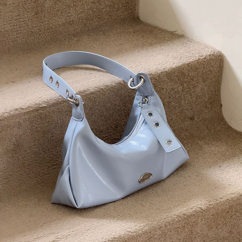 

Micocah Sea Salt Soda Niche Style Bag Women s Bag New Arrival Underarm Bag Shoulder Messenger Bag Original All-Matching Route Blue