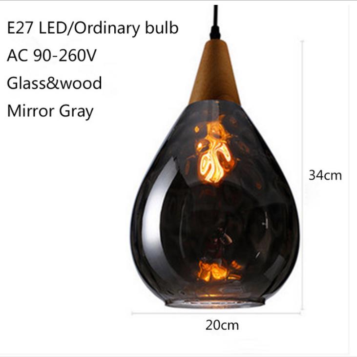 Modern Creative European Water Wave Glass Chandelier LED E27 Living Room Dining Room Kitchen Cafe Interior Lighting Fixture