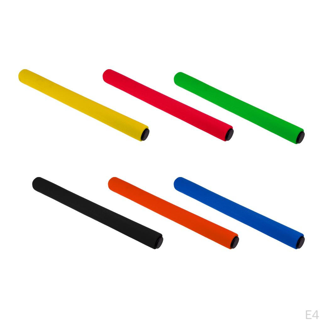 Stainless Steel Foam Relay Baton for Track and Field Outdoor Running