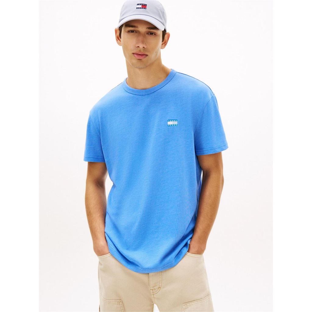 Tommy Jeans Mens Tonal Badge T-Shirt