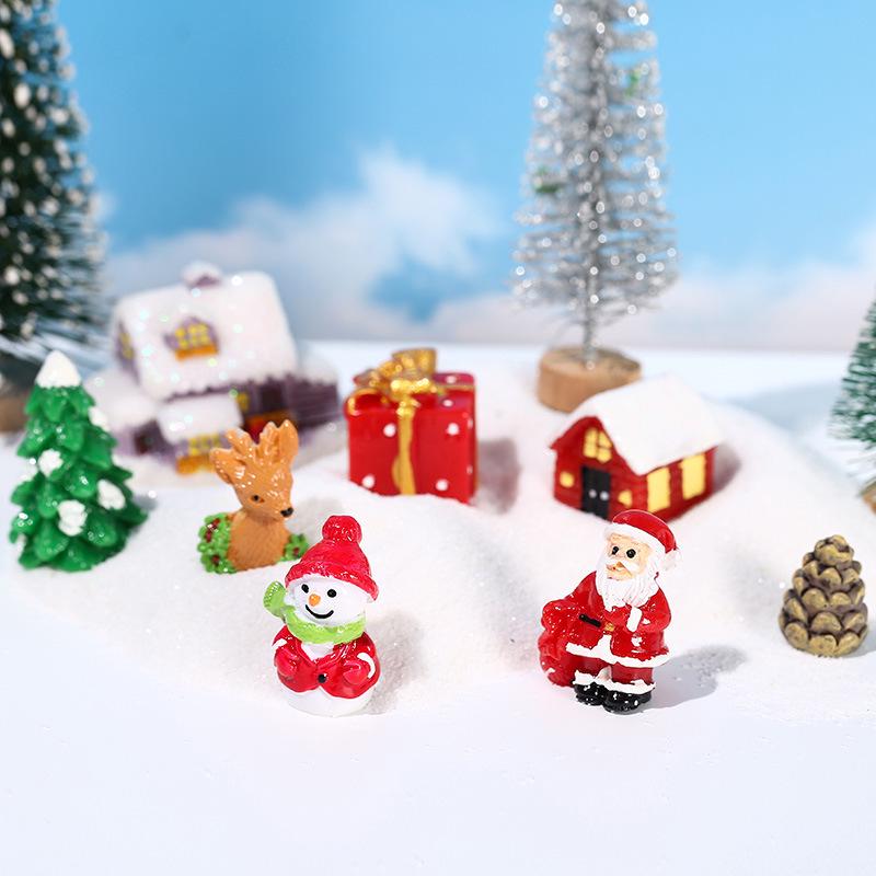 Creative Moss Christmas Ornaments: Micro Landscape Bottle & Tree Deco - Succulent DIY Scene Accessories