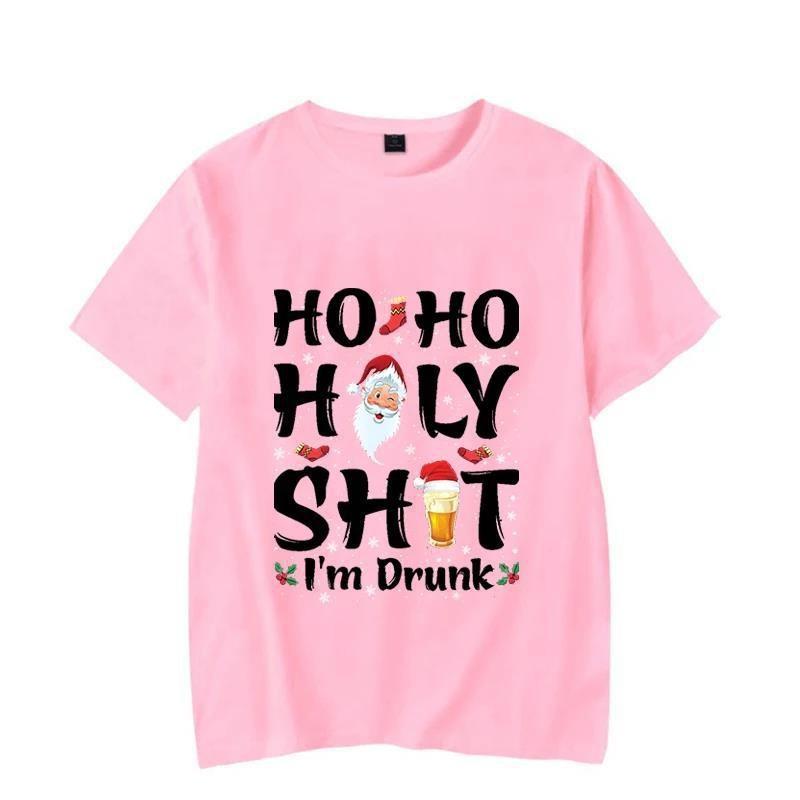 Oktoberfest Series 3D Printed Men'S T-Shirt Santa Hat Picture Casual Breathable Short-Sleeved Shirt