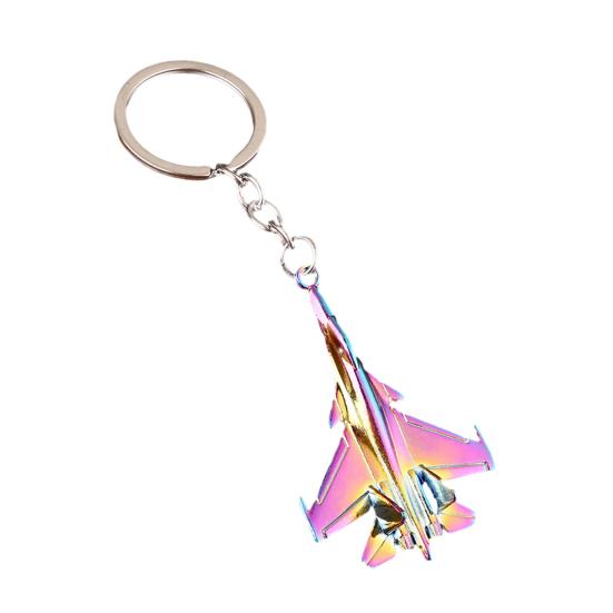 Airplane-Shaped Keychain for Women Men, Funny Pendant Charms Keychains Accessories Gifts for Car Key Ring, Backpacks, Hand Bag