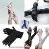 Assorted Lace Gloves: Bridal, Flight Attendant, Policewoman, and Photoshoot Styles