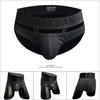 Men Erotic Clothing Sexy Transparent Men Boxer Underwear Ice Silk Comfort Long Panties Soft Boxershorts Breathable U Convex Pouch Cuecas Masculinas