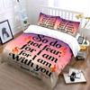 Text with flame accents. Bedding sets Duvet cover sets Duvet covers Pillowcases(1 * Duvet Cover 2 * Pillowcases without duvet insert)