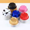 Air Fryer with Lids Dessert Cups Muffin Cupcake Cups Pudding Cake Mold Aluminum Foil Tin Cup