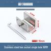 Punch-Free Child Safety Window Lock for Sliding Windows and Doors