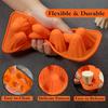 Spøkelse Silikonform Non-Stick 3D Sjokoladeformer 8-Hulrom Halloween Bakeform for Gelé Godteri Pudding Iskrem Gummibjørn Kritt Resin