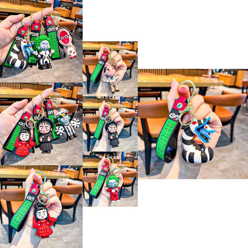 Bezaubernder Cartoon Bubble Mart Schlüsselanhänger Einzigartiges Geschenk für Halloween und besondere Anlässe